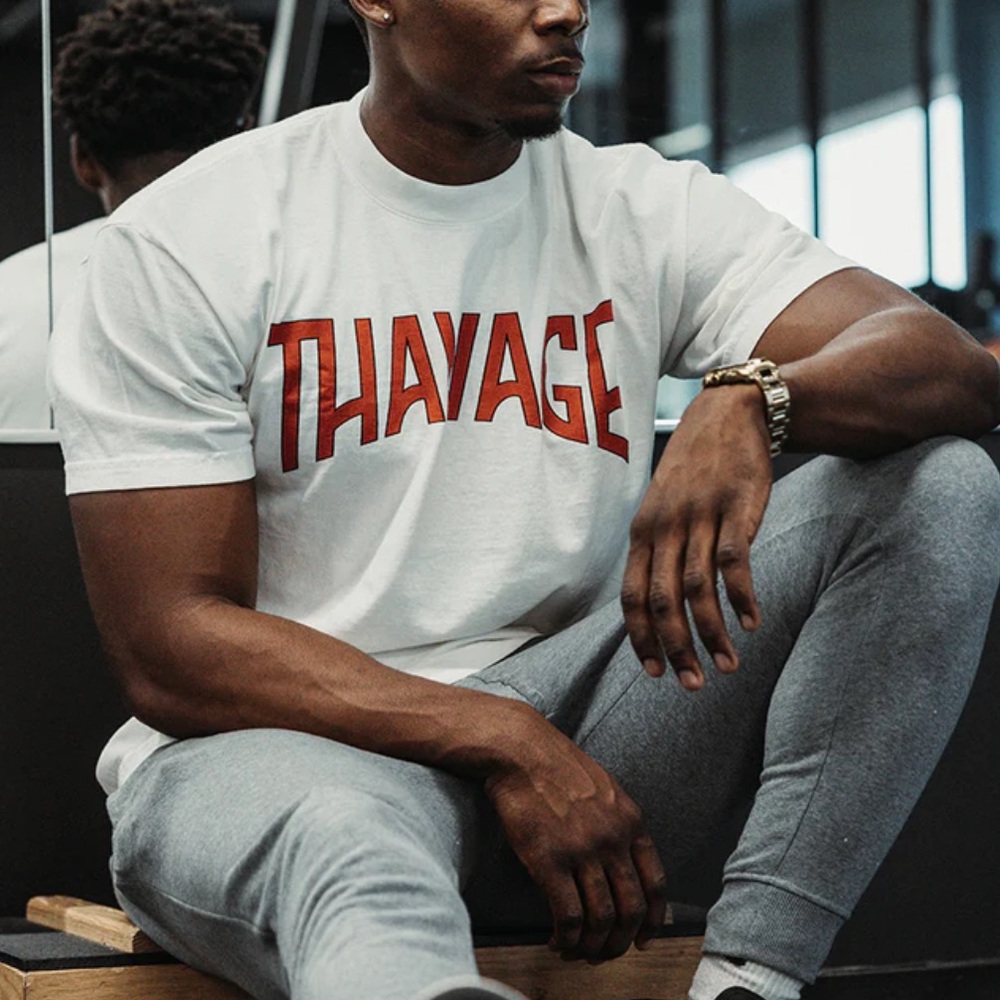Cbum THAVAGE White Classic T-shirt